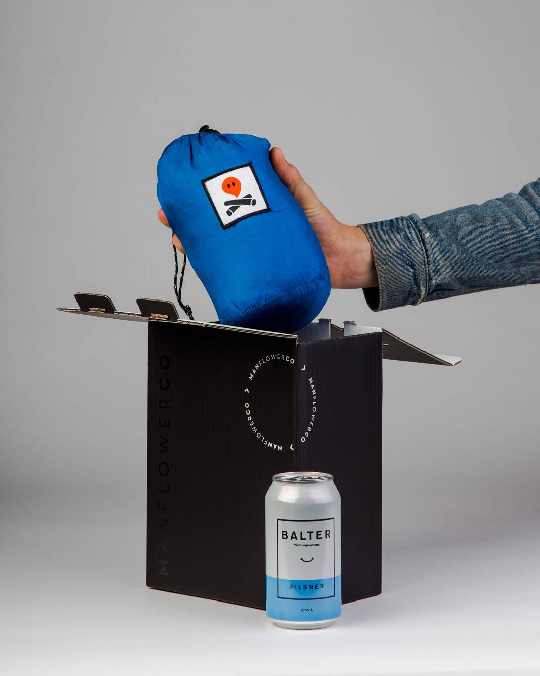 Hammock + Beer, part of Manflower Co's range of Valentine's Day gifts for men.