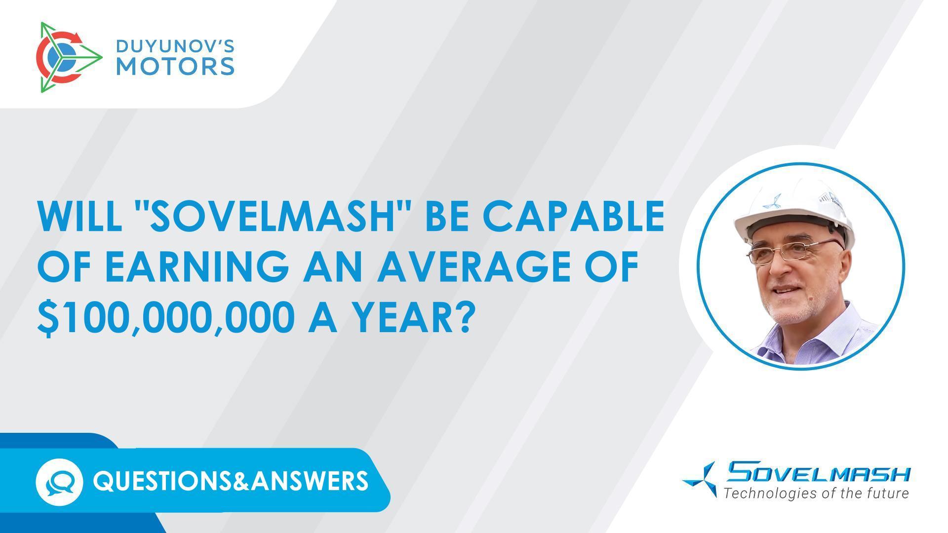 Q&A / How much can the "Sovelmash" D&E earn?