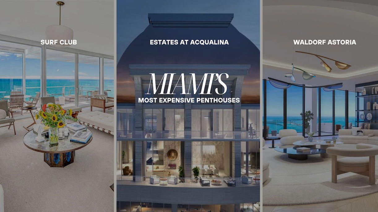 featured image for story, Top 3 Most Expensive Penthouses in Miami