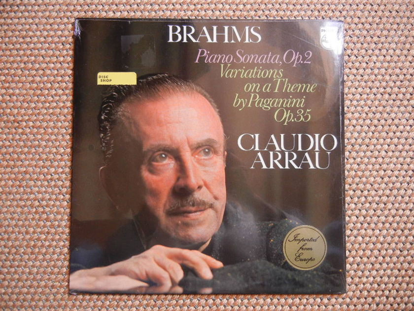 SEALED Brahms - Piano Sonata, Op.2 Philips 9500 066