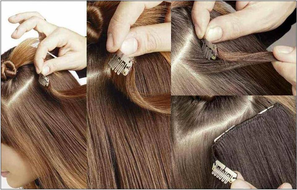 an example of how to use clips gva hair