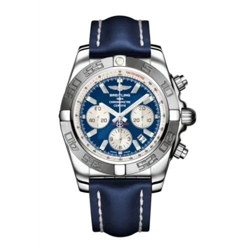 Chronomat 44 Stainless Steel / Blue / Calf