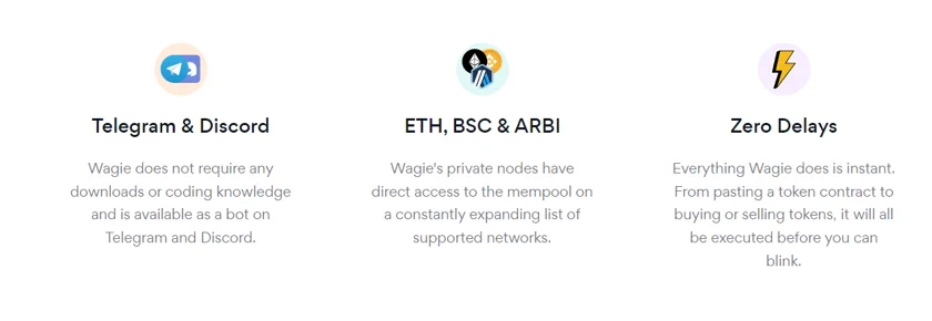 WagieBot, one of the top telegram bots