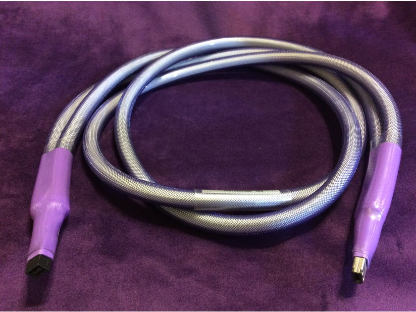 Revelation Audio Labs 'Prophecy' CryoSilver Reference Ceramic DualConduit FireWire digital link cable, 1.25-meter