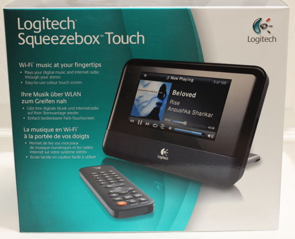 Logitech Squeezebox Touch in close to MINT Condition.