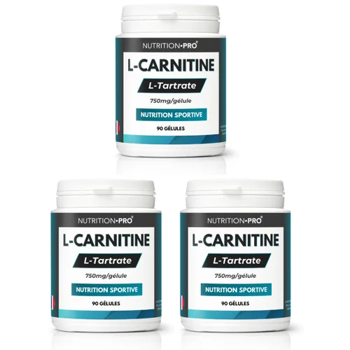 L-carnitine (l-tartrate) - Lot De 3