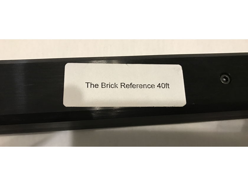 Transparent  'The Brick' Reference XL with 40ft of The Wall Premium Cable. Single Cable/Brick.