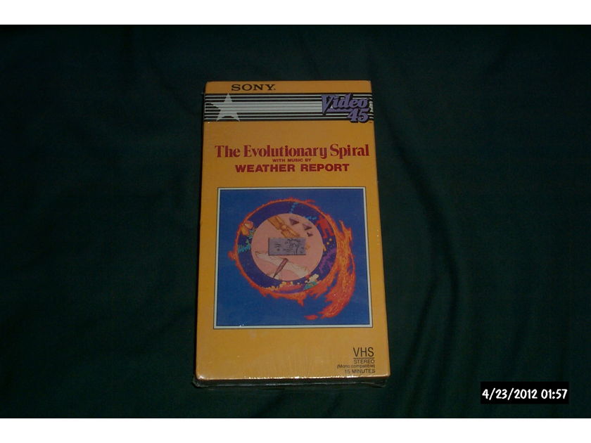Weather Report - The Evolutionary Sprial Pre Recorded VHS SEALED