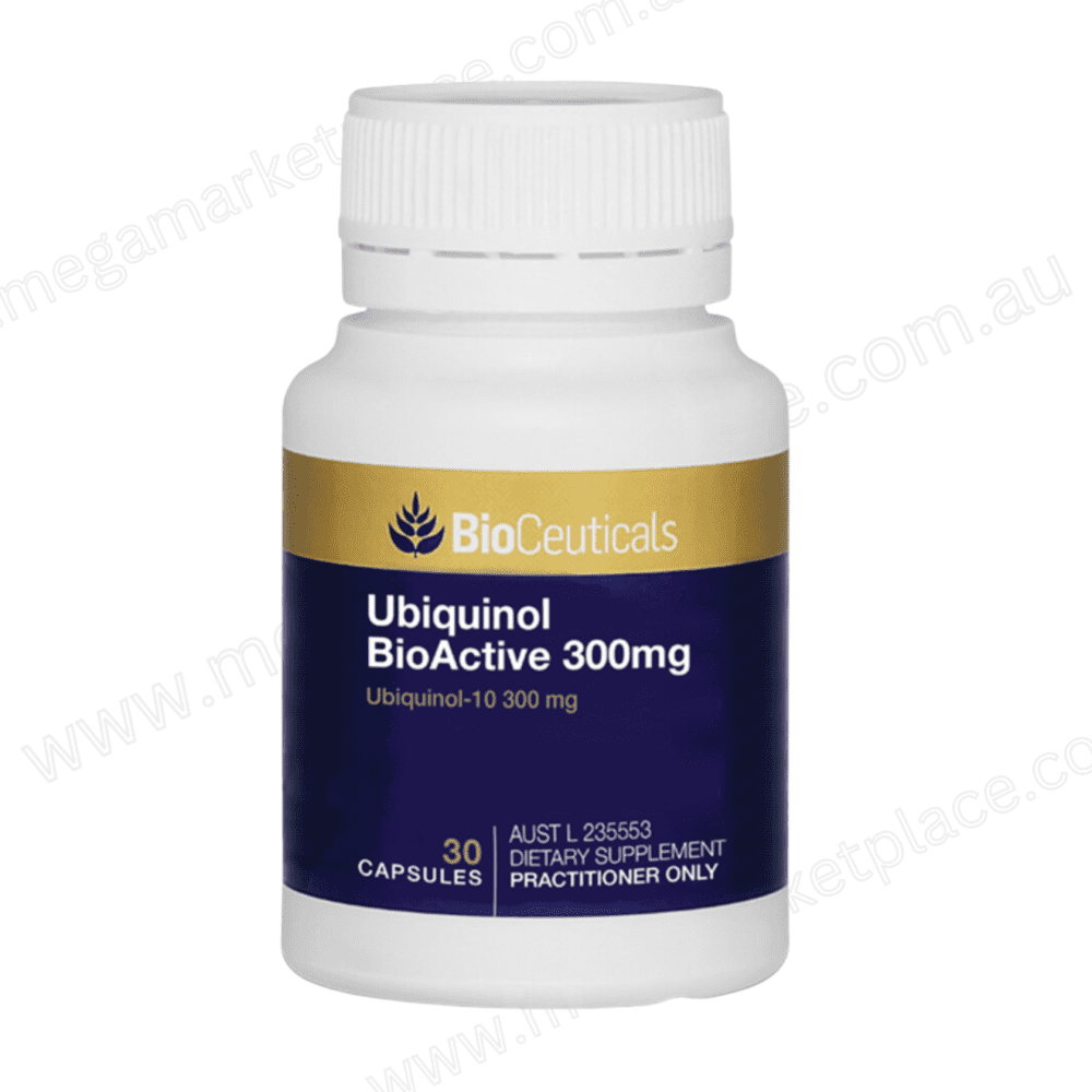 Bioceuticals Ubiquinol BioActive 300mg Austl : 235553