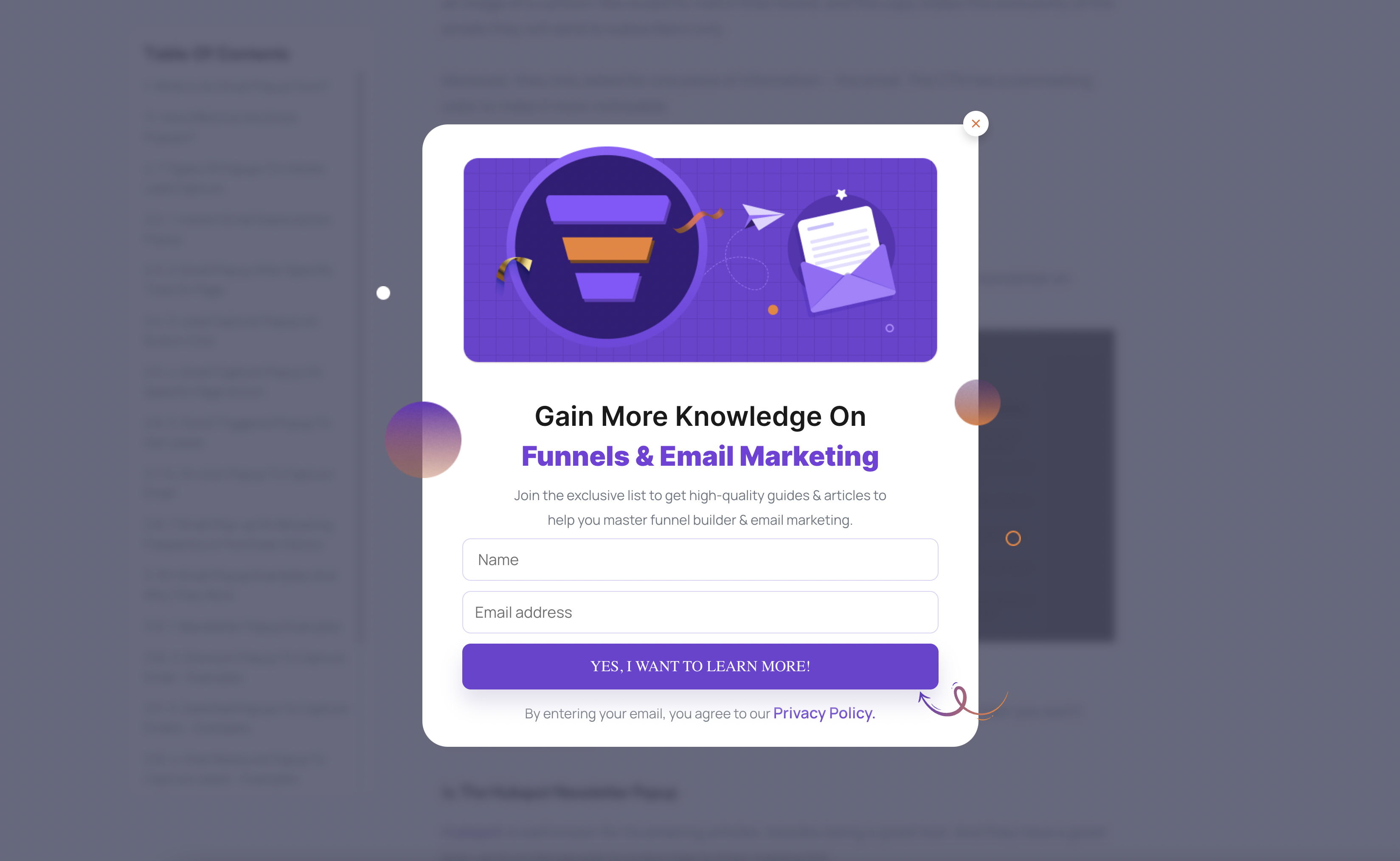 shopify email popup