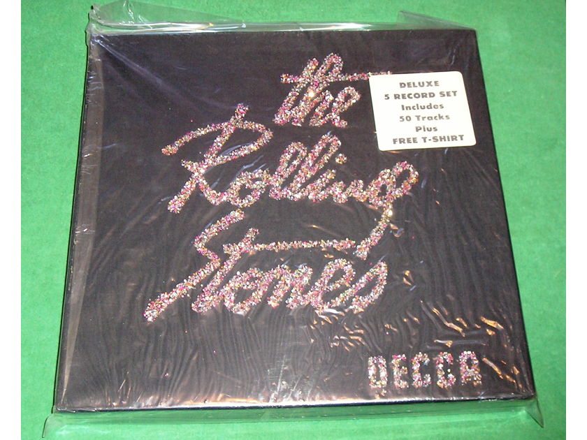 ROLLING STONES 5 LP BOX SET - DECCA - FRENCH PRESS ***SEALED with T-SHIRT***