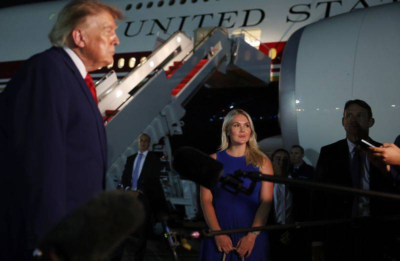 Image may contain: Donald Trump, Dominique Rinderknecht, Adult, Person, Crowd, Face, Head, Accessories, Formal Wear, and Tie