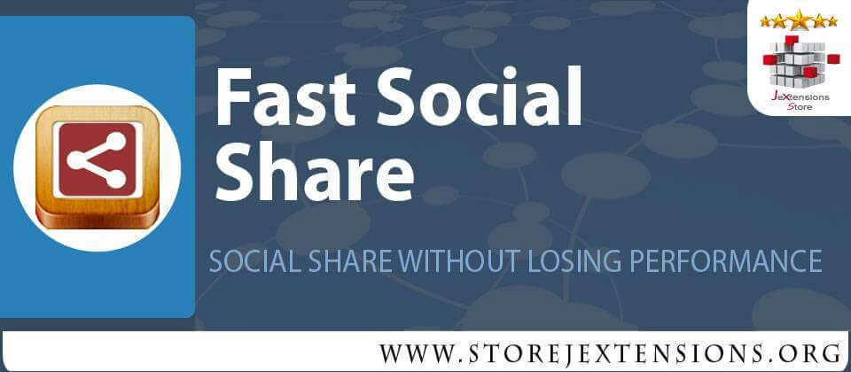 Fast Social Share - поделиться с остальными в Joomla