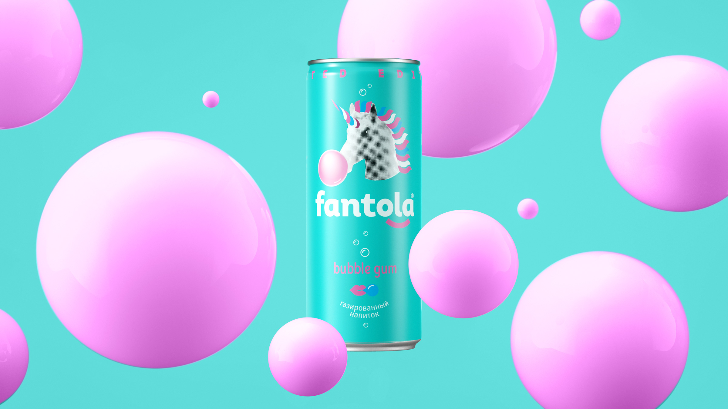 New Soft Drink Fantola Is For Generation Z Dieline Design, Branding