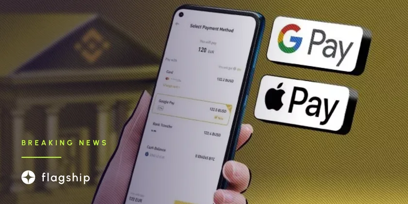 Binance Allows Apple Pay and Google Pay Crypto Purchases