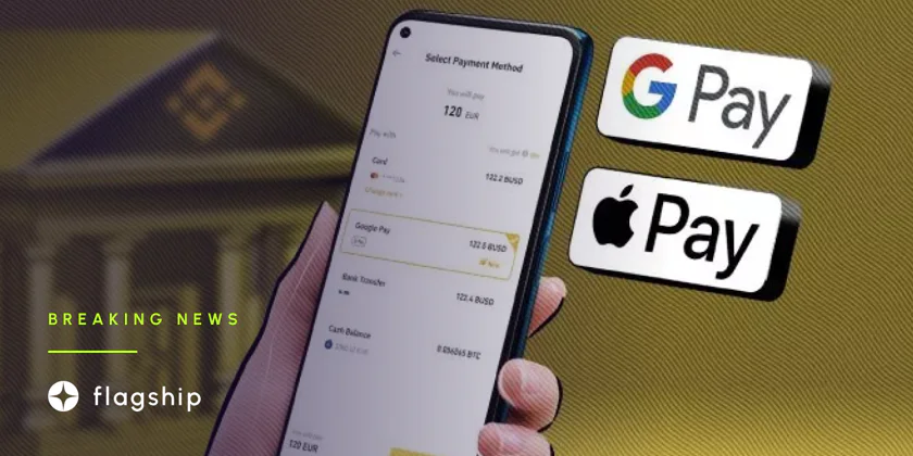 Binance Allows Apple Pay and Google Pay Crypto Purchases