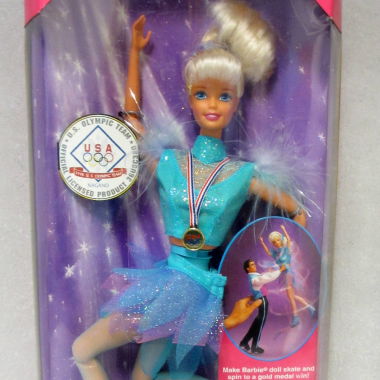 1997 Olympic Skater Barbie Eiskunstläuferin_3