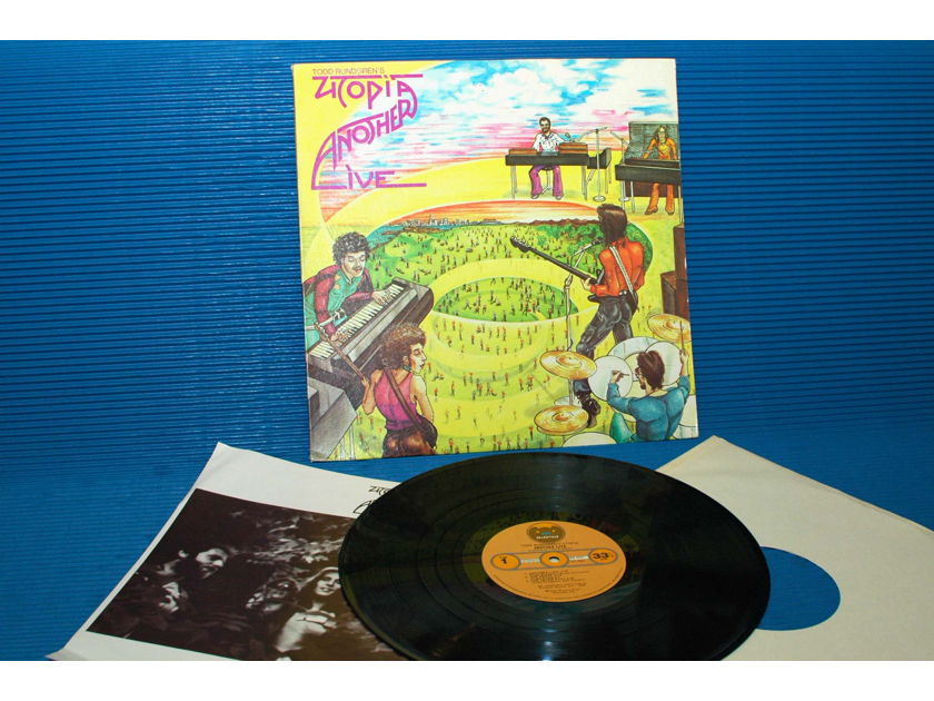 UTOPIA/TODD RUNDGREN -  - "Another Live" - Bearsville 1975 early pressing