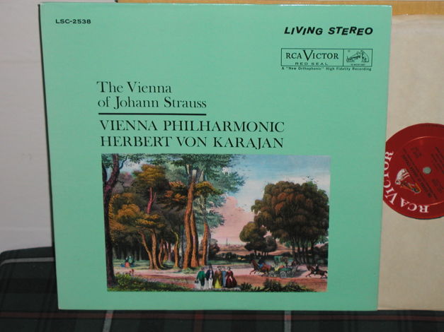 Von Karajan/VPO - Vienna of Johann Str RCA White Dog ls...