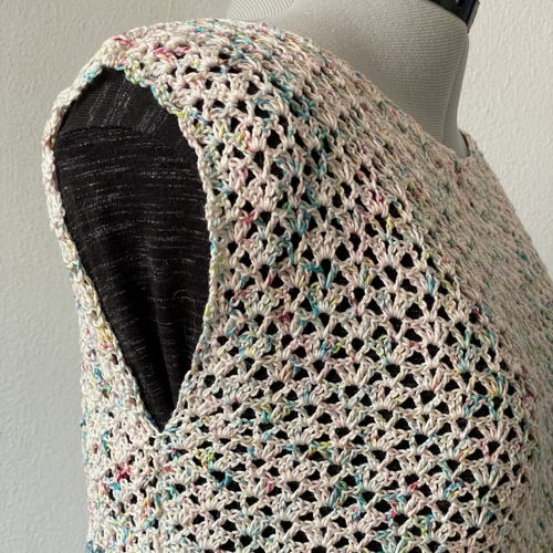 Gehaakt zomertruitje Quinty