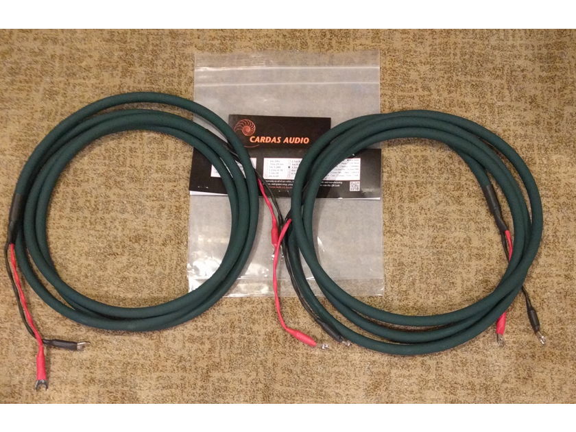 Cardas Audio Parsec Speaker Cables 3.5m (FINAL PRICE REDUCTION)