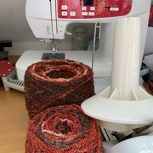 Crocheted shawl Grandma