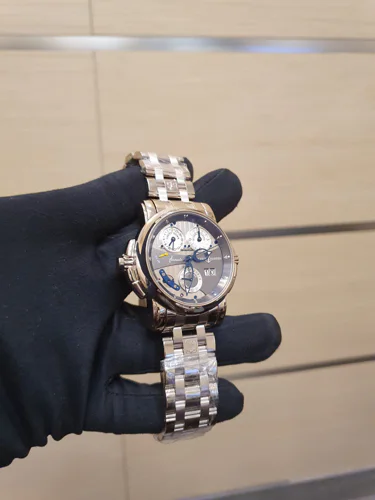 Ulysse Nardin Sonata Cathedral Dual Time White Gold Bracelet
