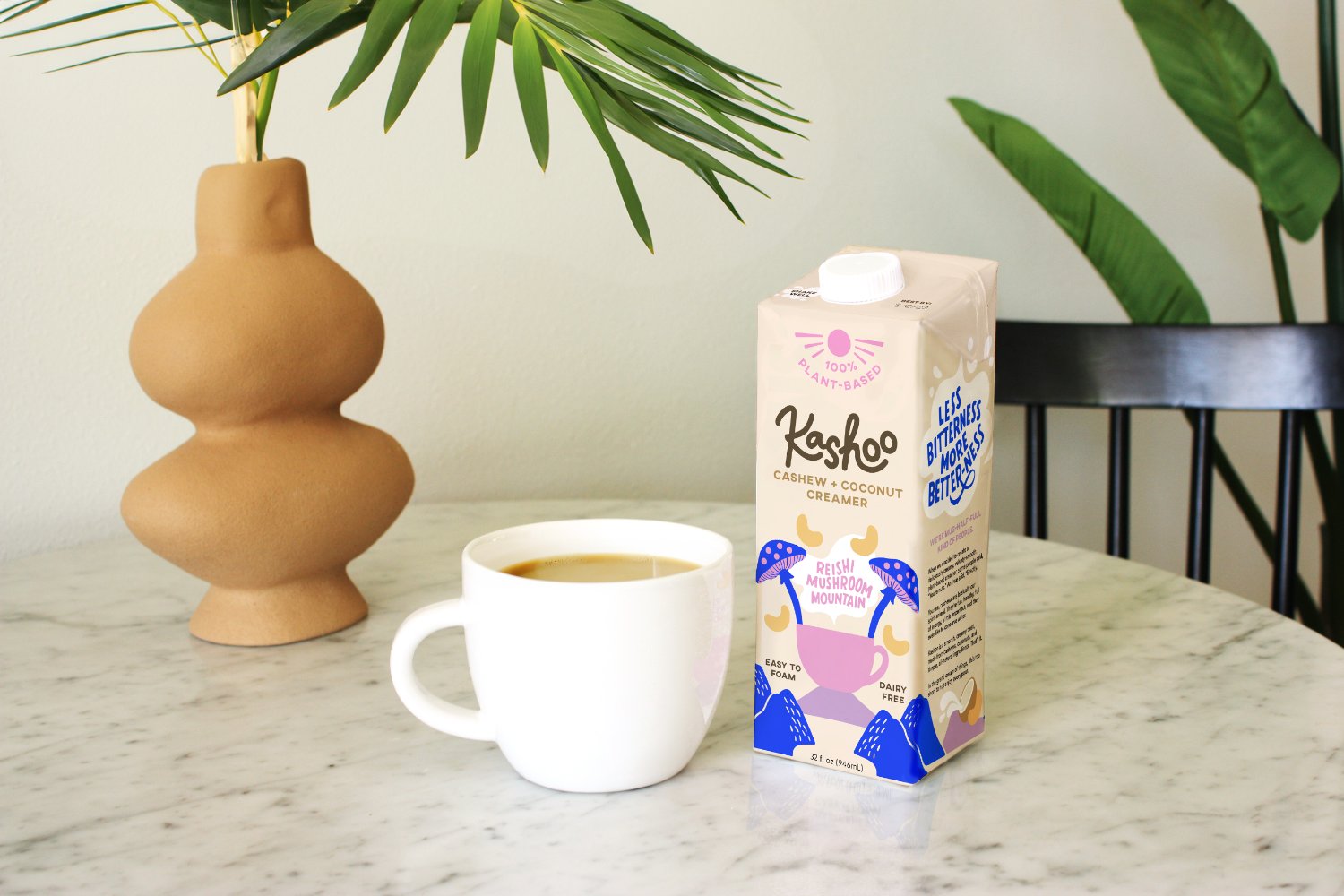 Kashoo Creamer Imagines a Fun, Much More Sustainable Alternative to Almond Milk