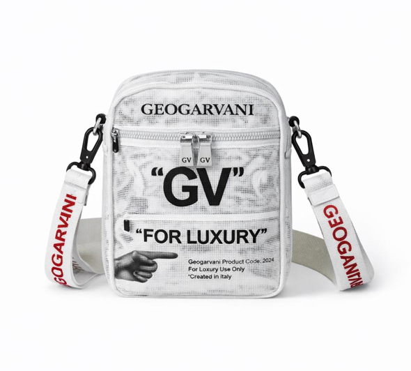 GEOGARVANI White Crossbody / Shoulder Bag