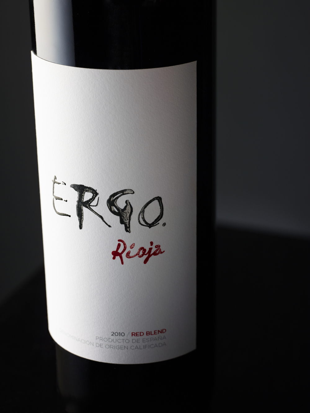  Ergo Rioja 2010/ Red Blend Producto De Espana 750ml 