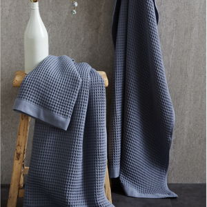 Organic Turkish Waffle Bath Sheets (Set of 2) - Mineral