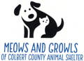 Meows & Growls of Colbert County Animal Shelter Logo
