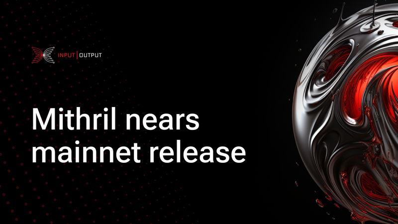 Mithril nears mainnet release