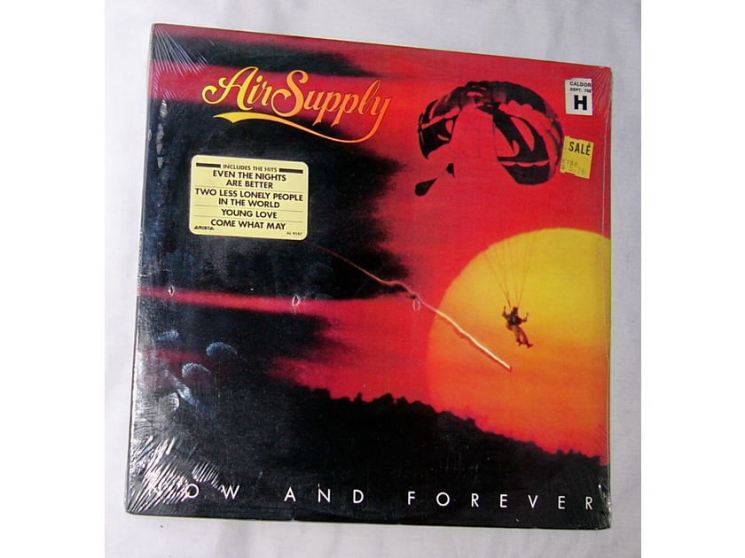 AIR SUPPLY LP-- - Now and forever- orig 1982 SEALED Arista album