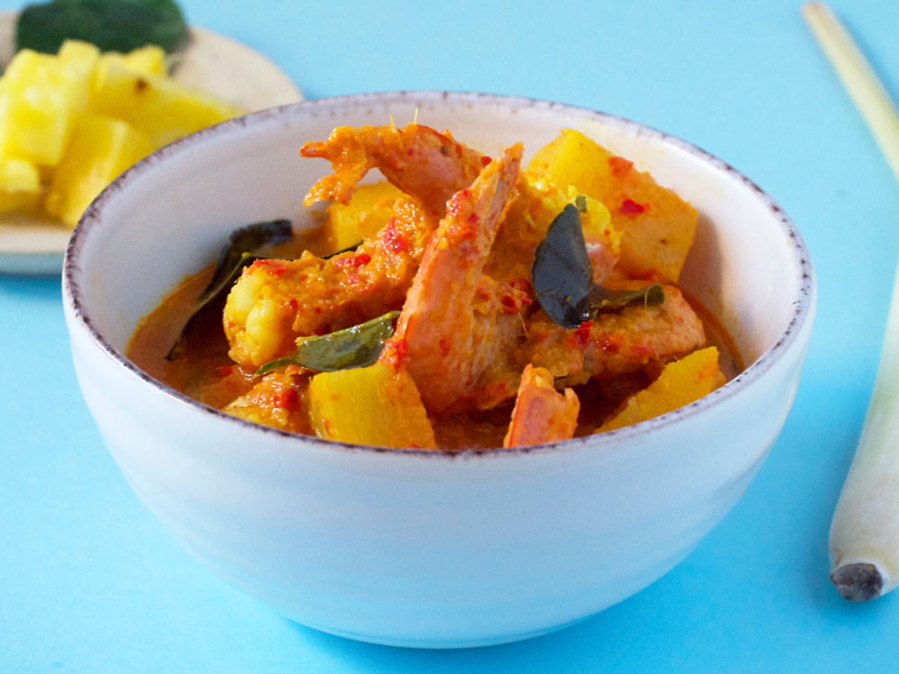 Pineapple Prawn Curry