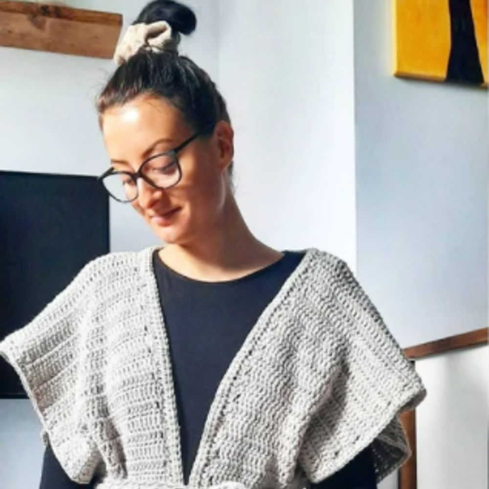 Crochet Pattern: Oversized, simple kimono