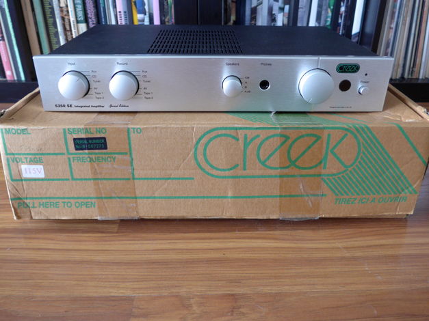 Creek 5350se creek 5350se integrated amplifier with pho...