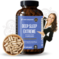 A woman behind a bottle of Nano Singapore's best ashwagandha supplement