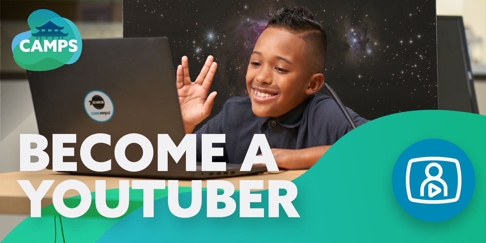 Become a Youtuber promotional image