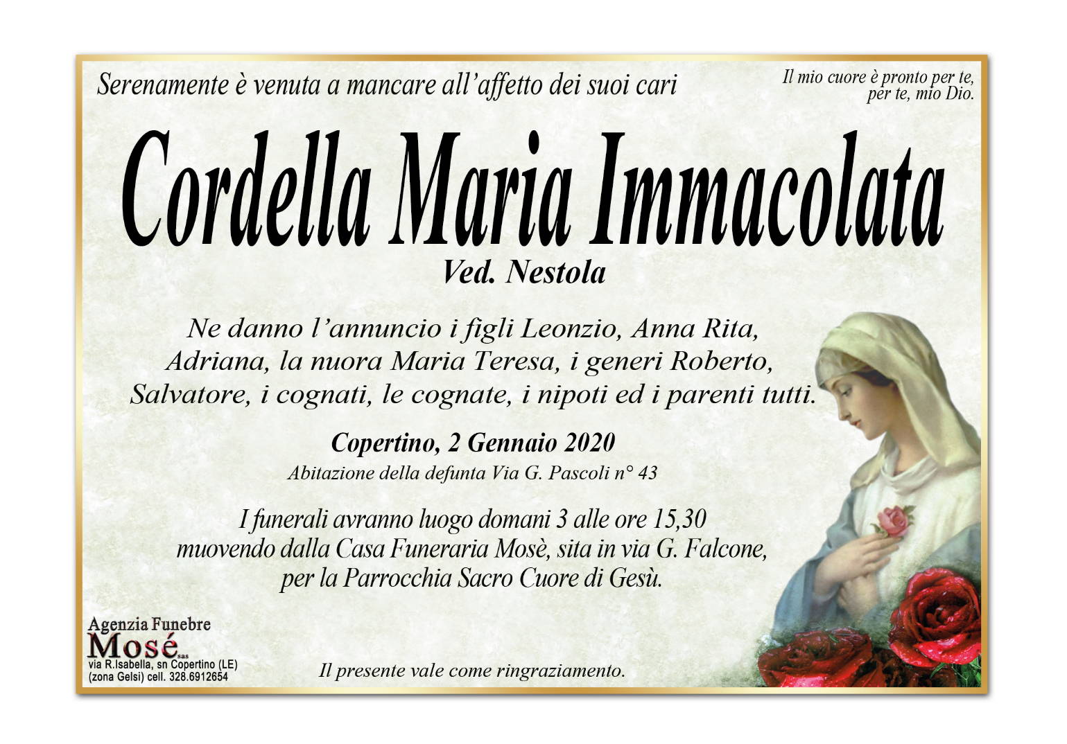Maria Immacolata Cordella