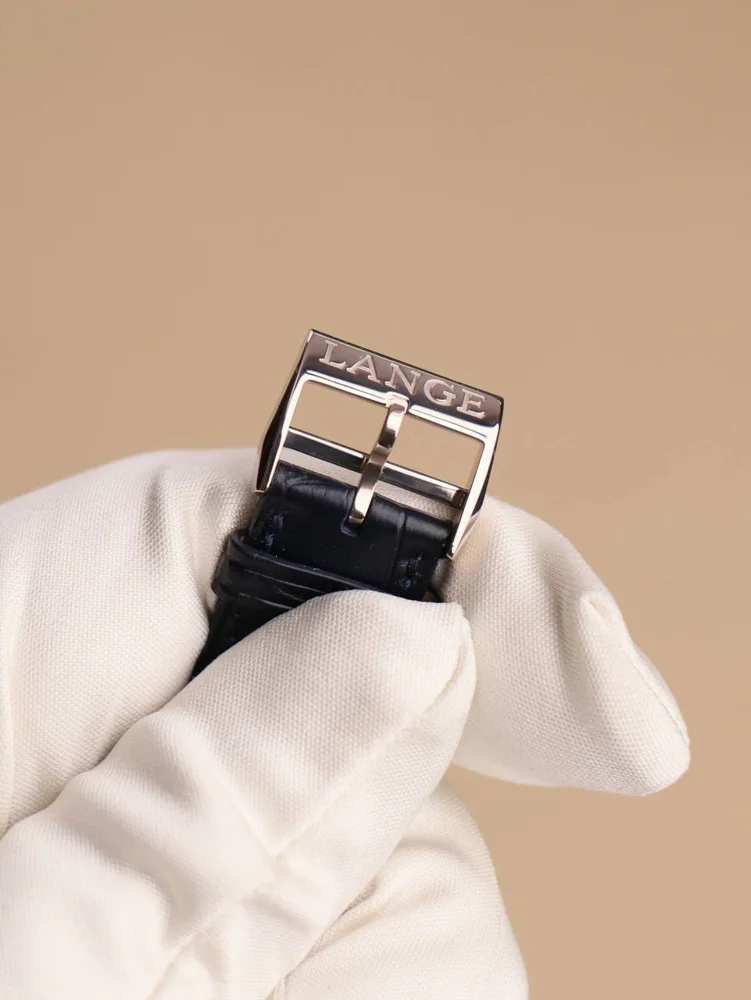 A. Lange & Söhne Cabaret White Gold 107.027 Blue Dial