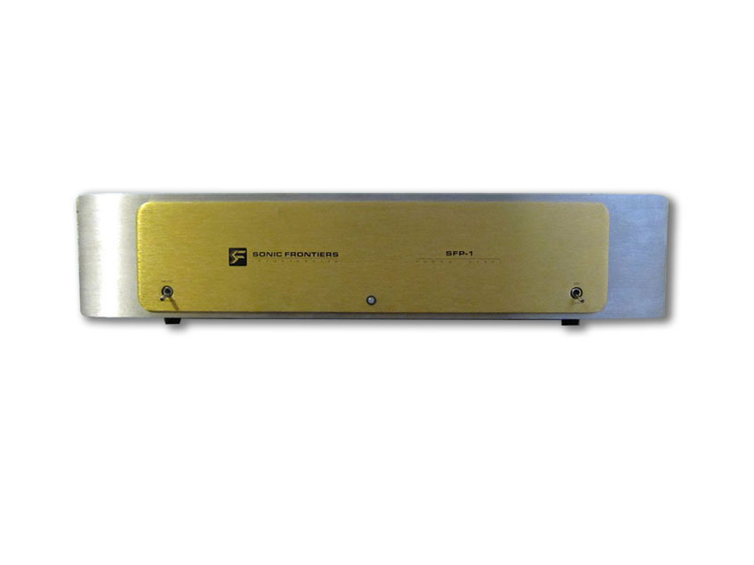 SONIC FRONTIERS SFP-1 Phono Stage (Gold) - Excellent Condition; Fully Tested; New Tubes; 1 yr. Warranty; Free Shipping !