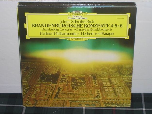 Von Karajan/Bpo - Bach/Brandenburg 4,5 DG German import...