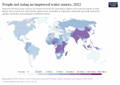 pays avec un accès à l_eau potable difficile