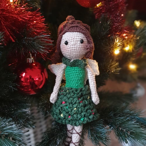Amigurumi - Kerstelfje Kirsten