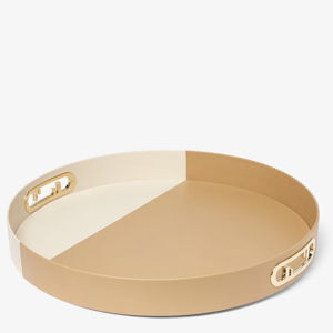 Fendi O’Lock Tray - Multicolor nappa leather tray | Fendi