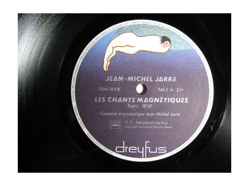 Jean Michel Jarre - Jarre – Les Chants Magnétiques = Magnetic Field - 1982 French Import Disques Dreyfus ‎FDM 18108