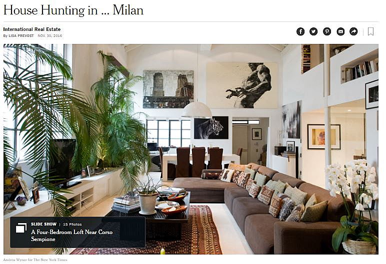  Milano (MI)
- New York Times on E&V Milan