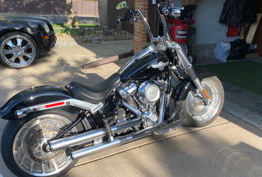 2019 HARLEY-DAVIDSON FLFB FAT BOY ABS motorcycle for rent near Centennial, CO