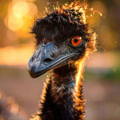 adult-emu-close-up-in-sunlight-gypsy-shoals-farm adult-emu-close-up-in-sunlight-gypsy-shoals-farm